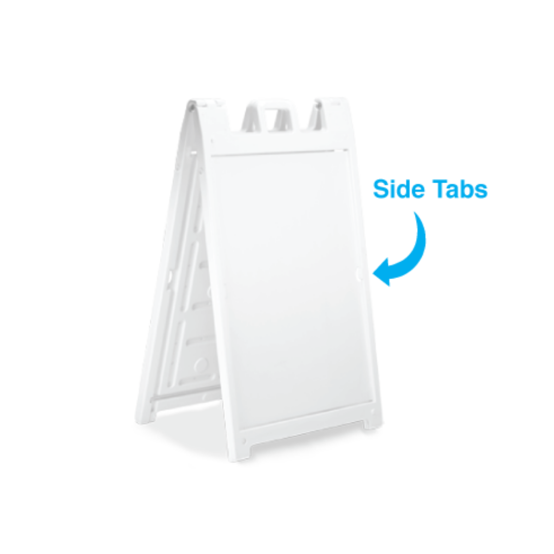 White Signicade A-Frame (changable)