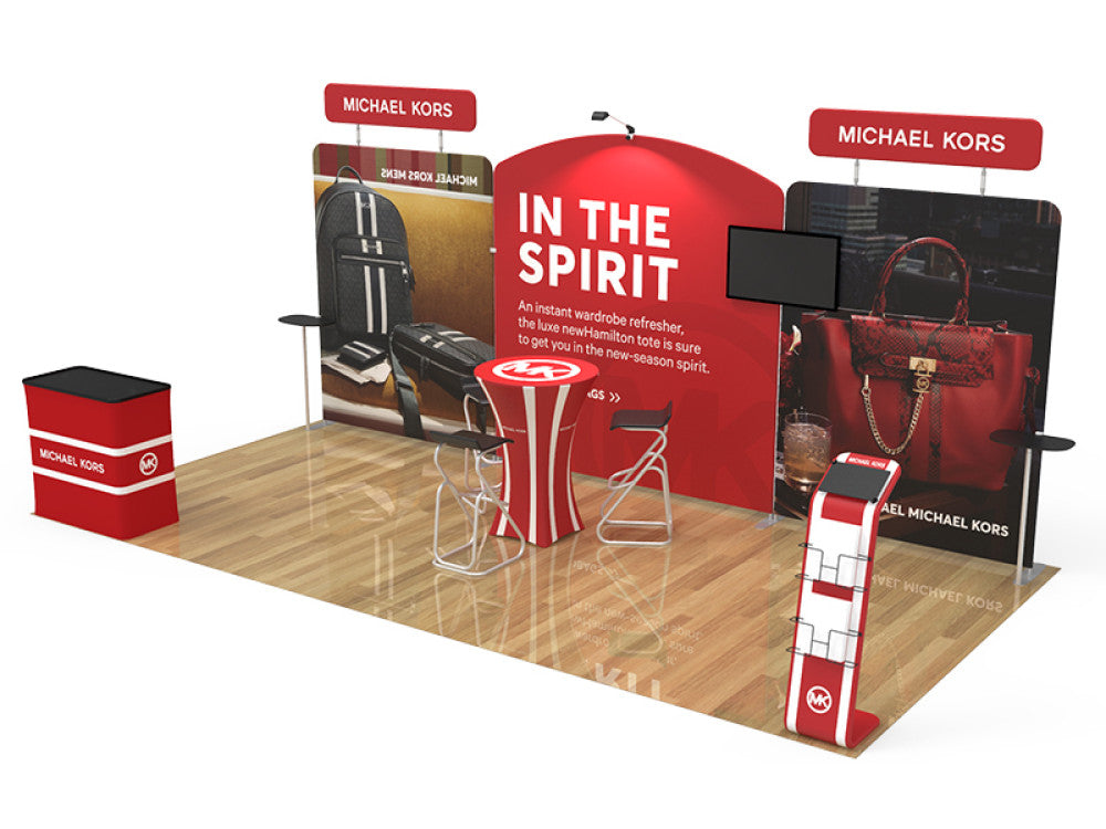 10x20ft Custom Trade Show Booth 06