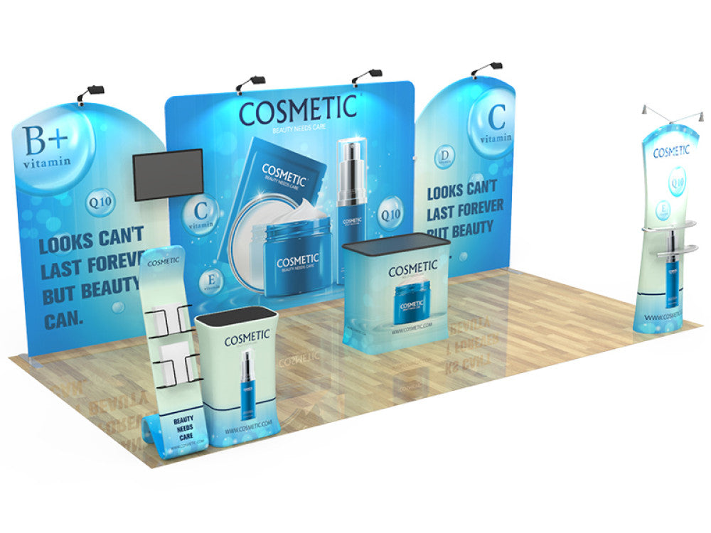 10x20ft Custom Trade Show Booth J