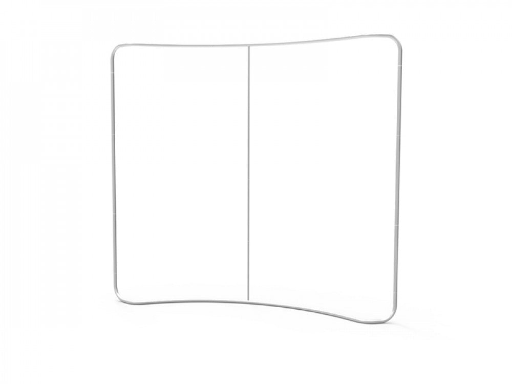8ft Curve Tension Fabric Display