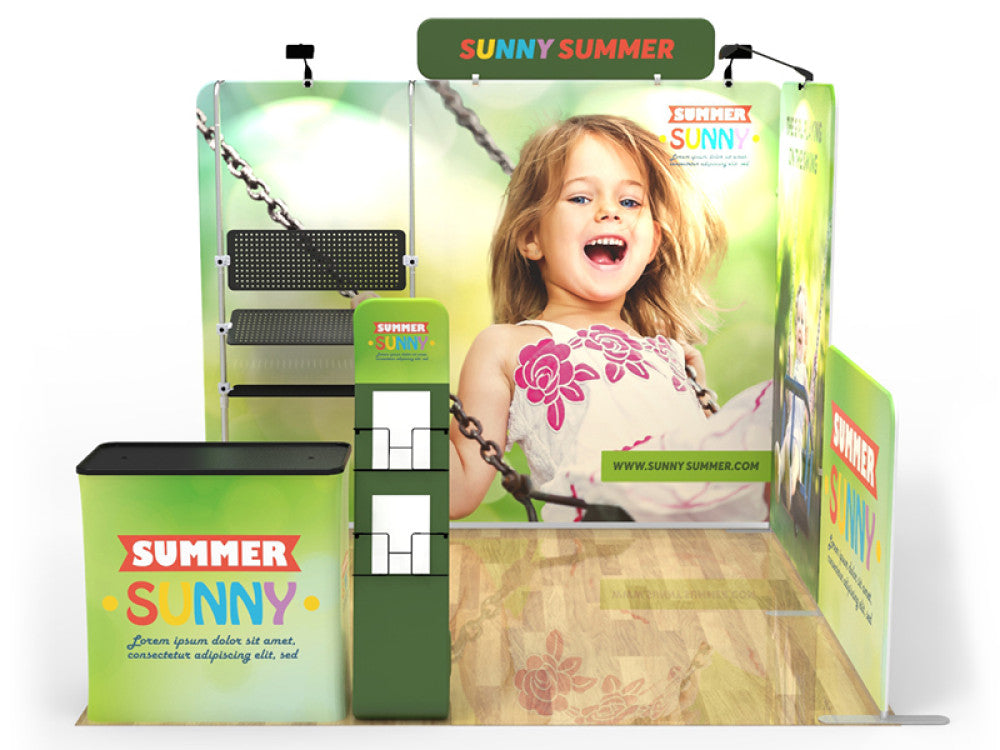 10x10ft Custom Trade Show Booth O