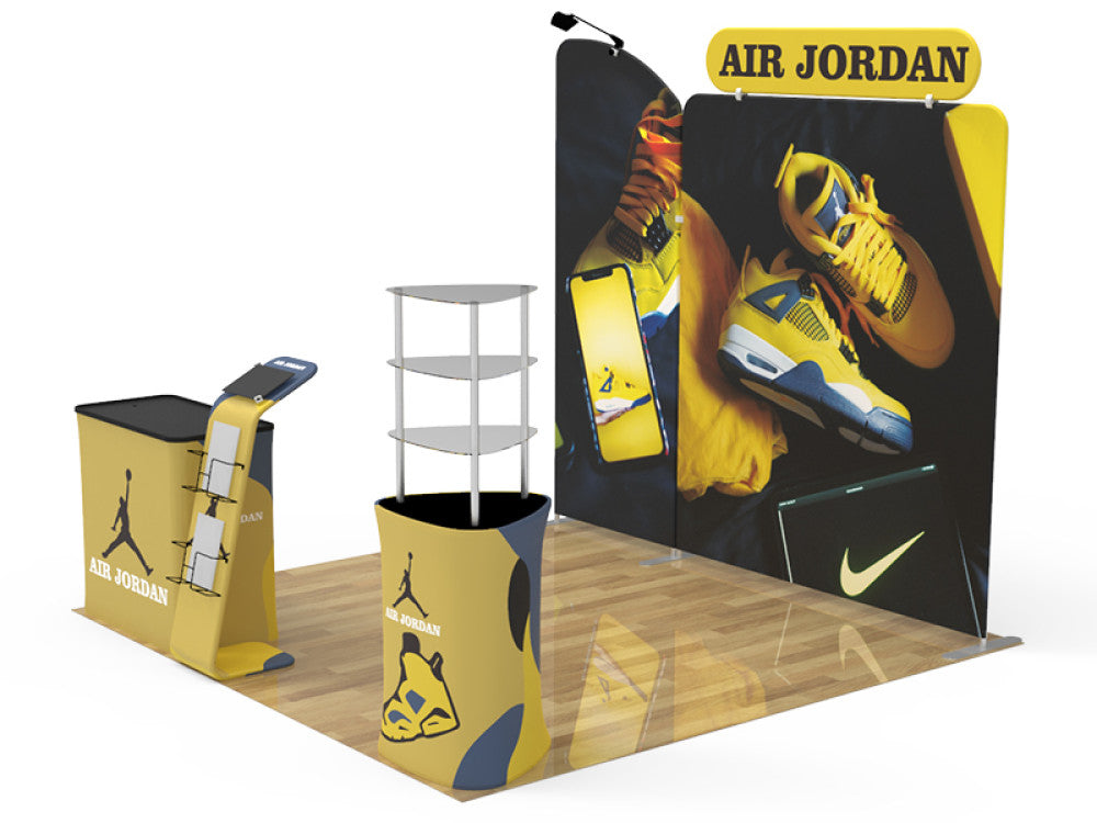 10x10ft Custom Trade Show Booth C
