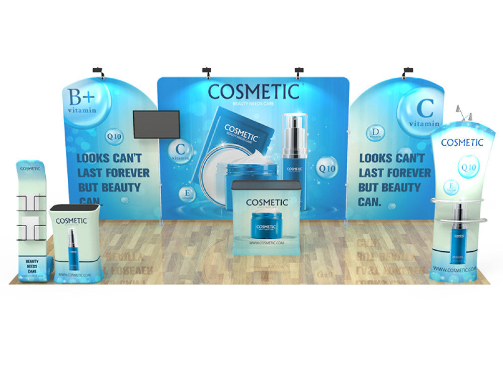 10x20ft Custom Trade Show Booth J