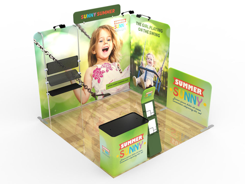 10x10ft Custom Trade Show Booth O