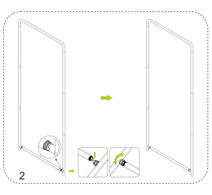 Tension Fabric Stand