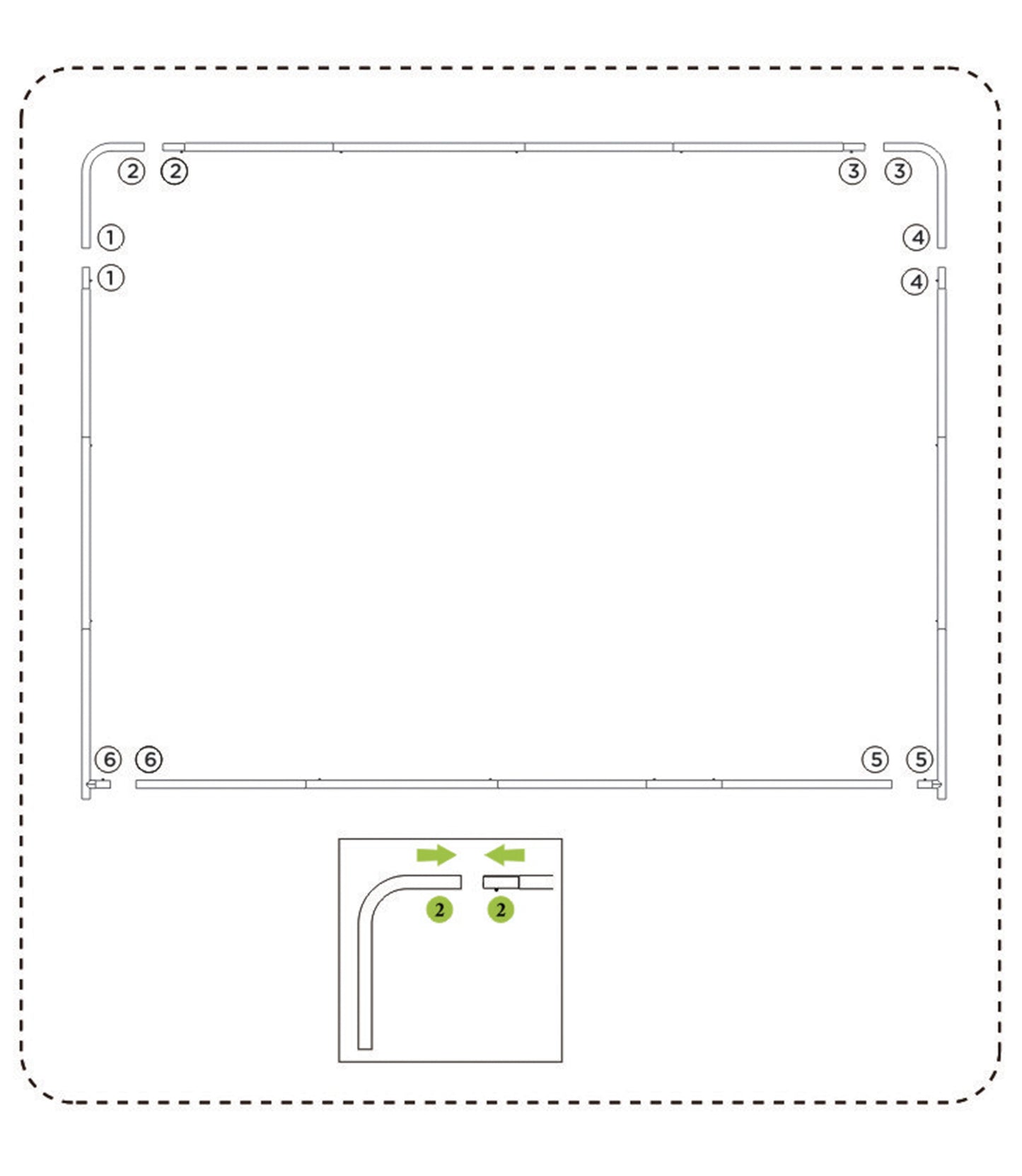 Straight Tension Fabric Displays