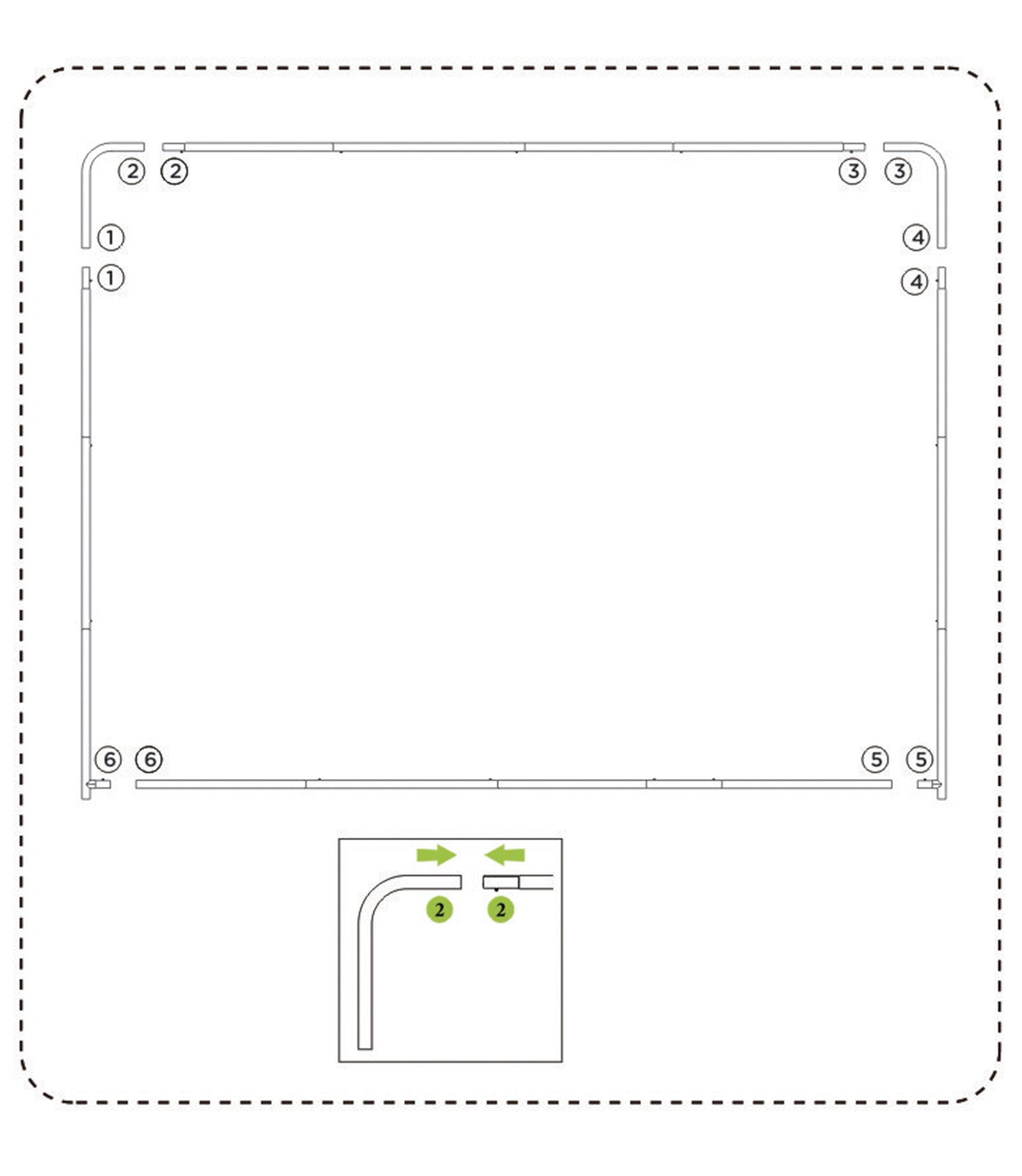 Straight Tension Fabric Displays