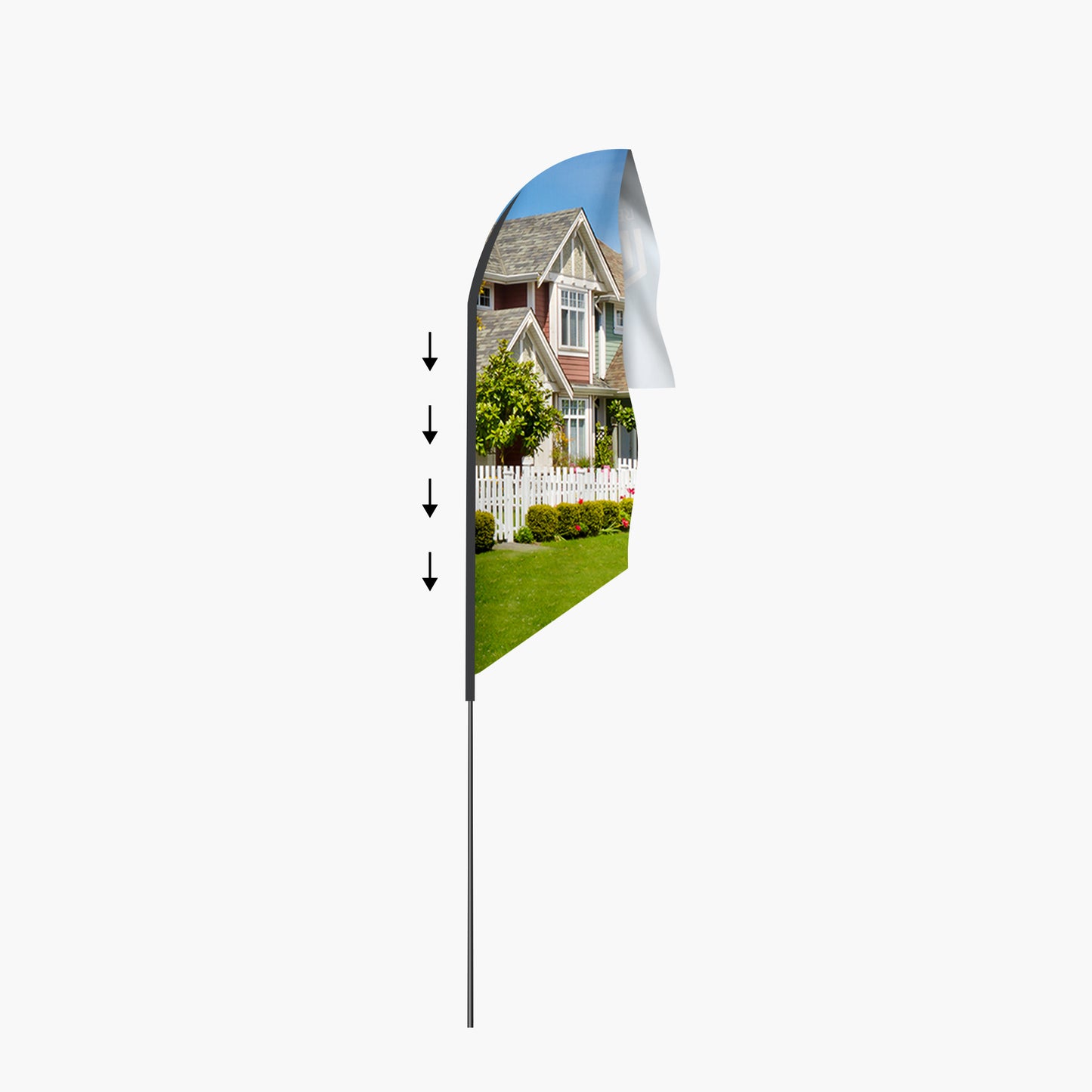 Feather Angled Flag