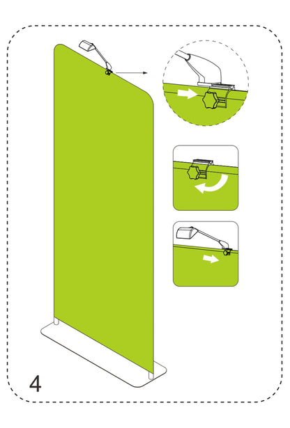 Tension Fabric Stand