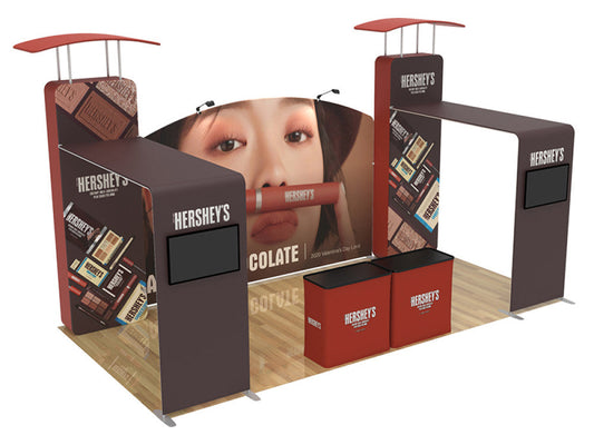 10x20ft Custom Trade Show Booth 14