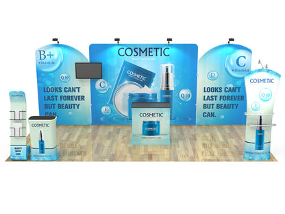 10x20ft Custom Trade Show Booth J